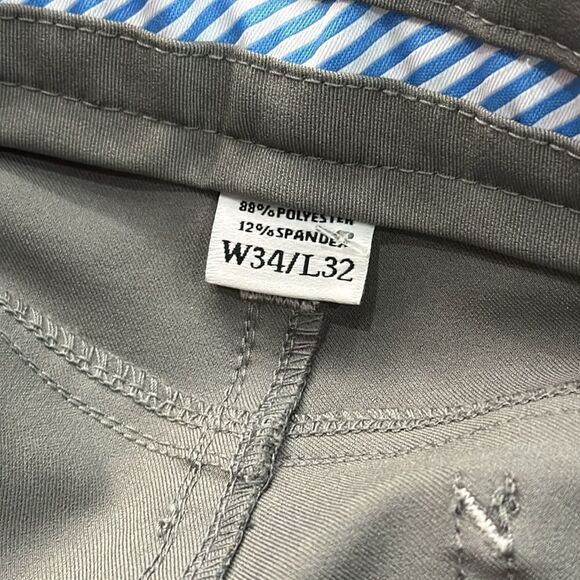 NWT Footjoy 5 Packets Gray Golf Pants size 34x32 - Picture 11 of 16